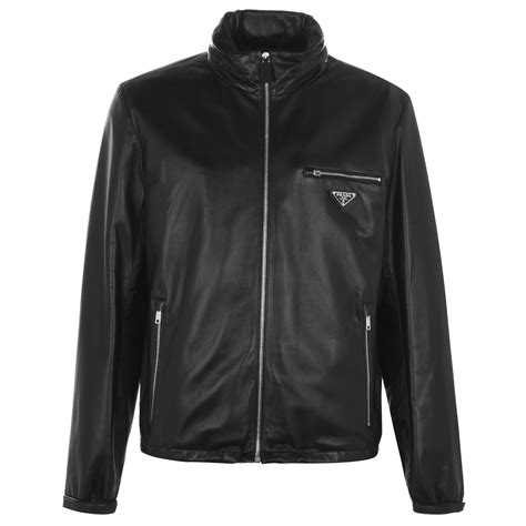 mens prada leather jackets